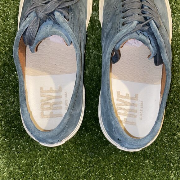 Frye Gray Blue Oxford Suede Sneakers Men\'s Size 10.5 Shoes main image 11